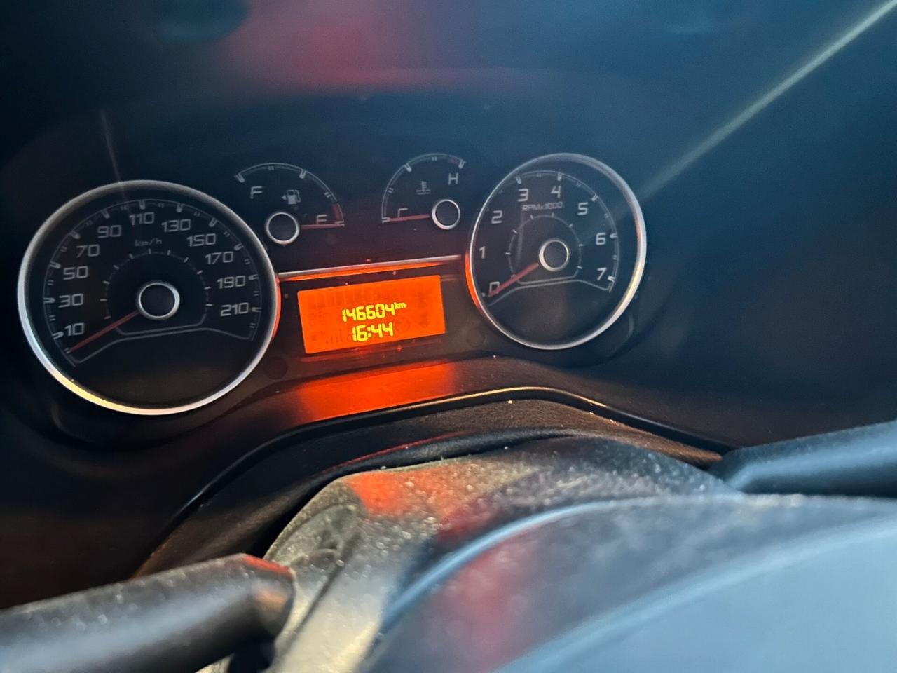 fiat doblo 1.4 metano GANCIO TRAINO 2017