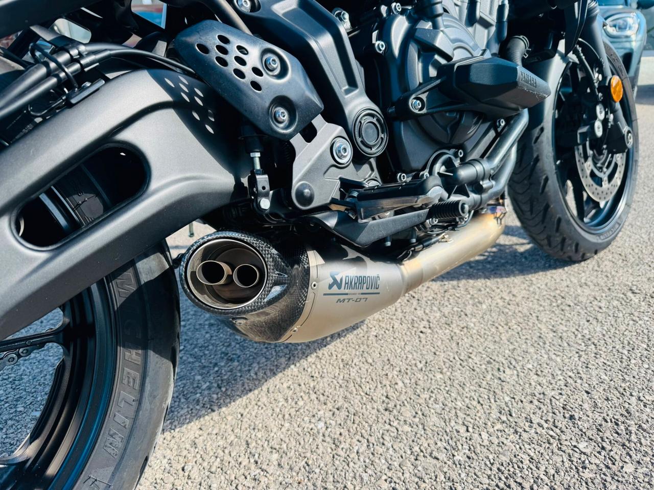 Yamaha MT-07 Akrapovič