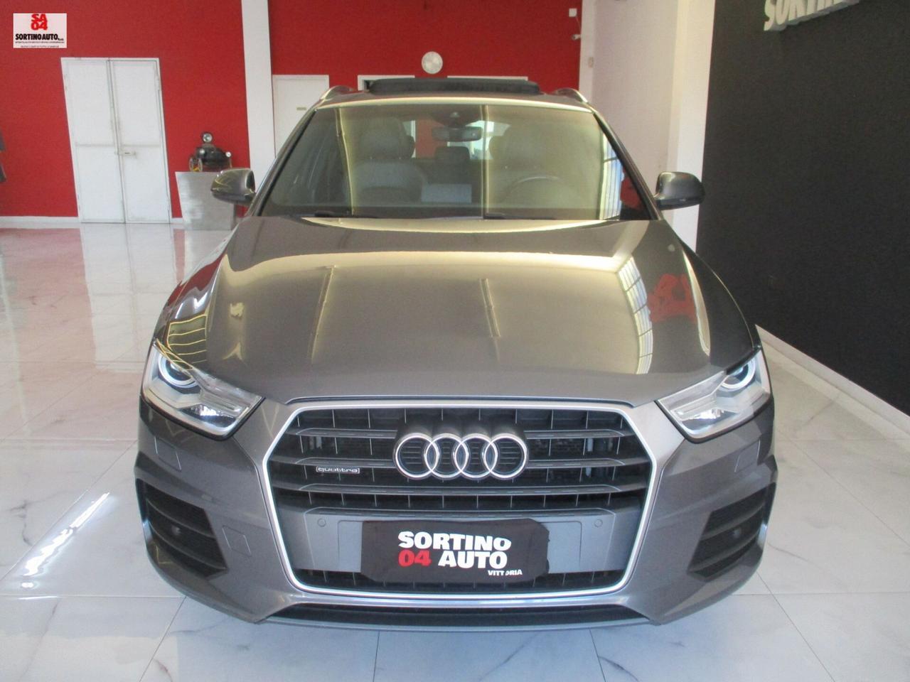 Audi Q3 2.0 TDI 184 CV S tronic quattro edition Sport 10/2015 KM180000 FULL