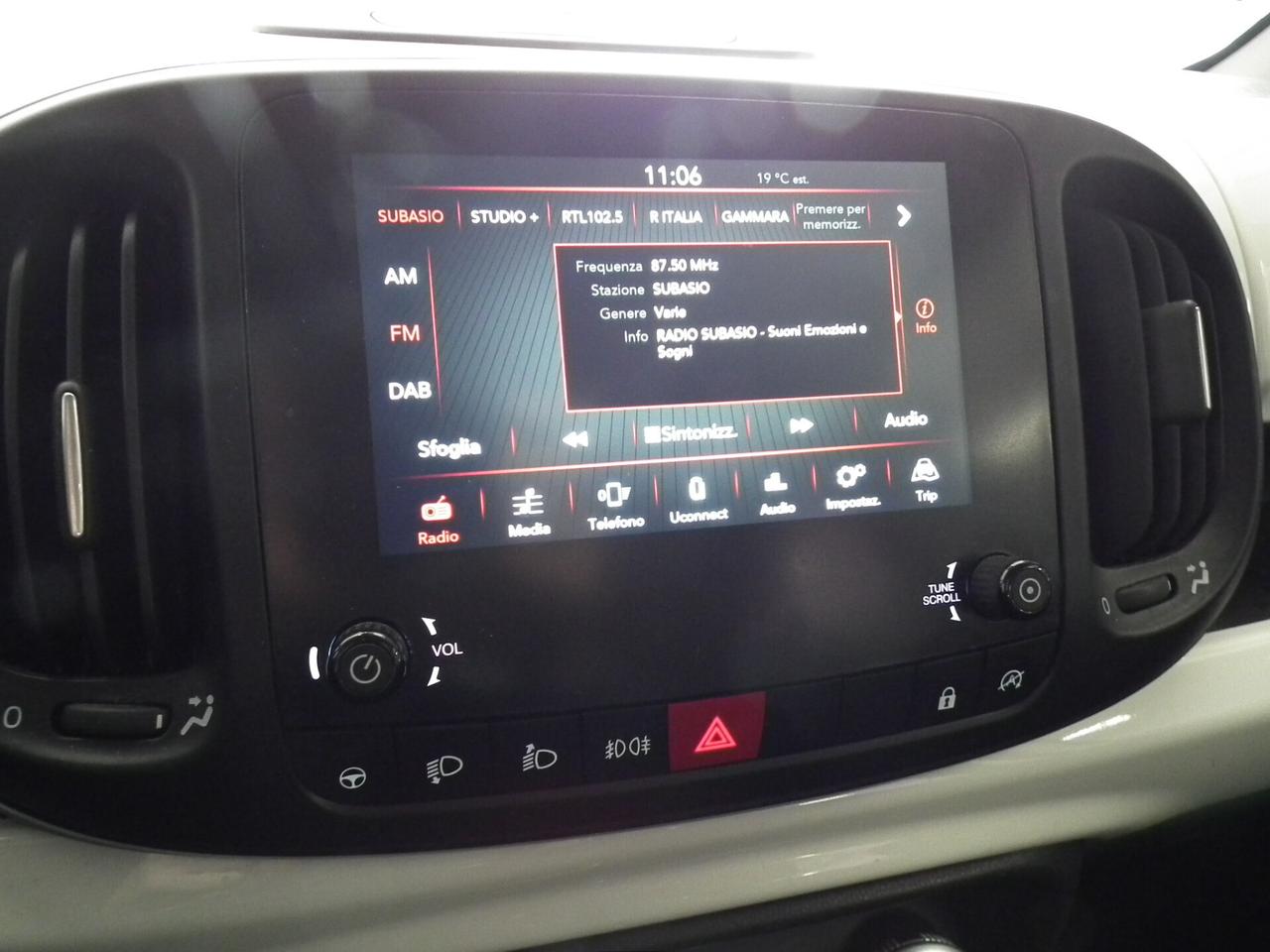 Fiat 500L 1.4 BZ KM 43.000 ! CRUISE TELECAMERA TELEFONO ! 120° ANNIVERSARIO !