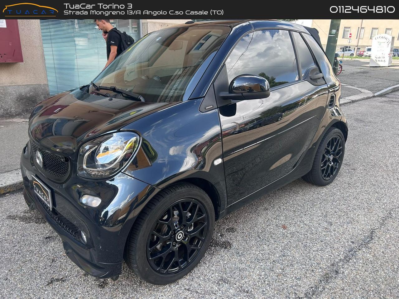 Smart ForTwo 0.9 black turbo cabrio #50318
