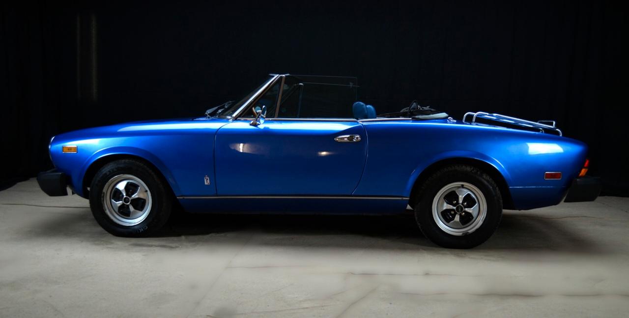 Fiat 124 Spider Sport Pininfarina 2.0 anno 1980 certificata ASI con C.R.S