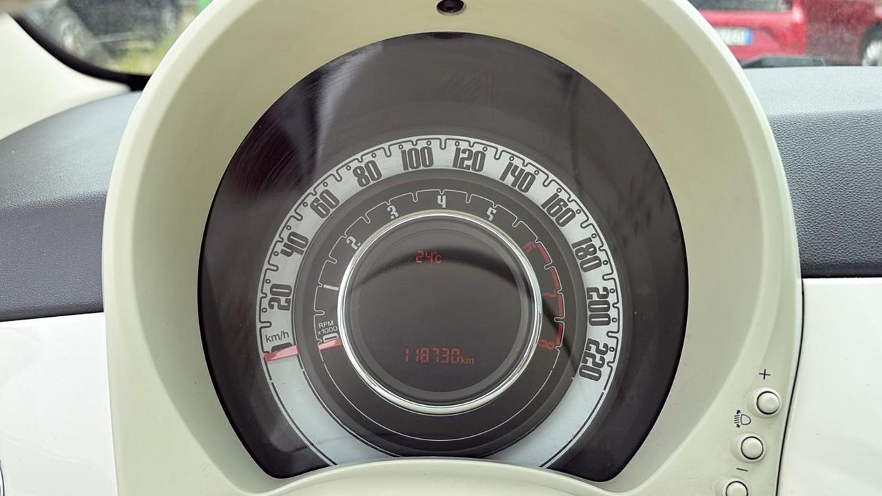 Fiat 500 1.2 Gpl 69CV E6 Neo - 2017