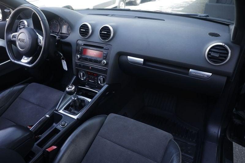 Audi A3 Audi A3 2.0 TDI 170 CV F.AP. QUATTRO S Line TETTO APRIBILE Unicoproprietario