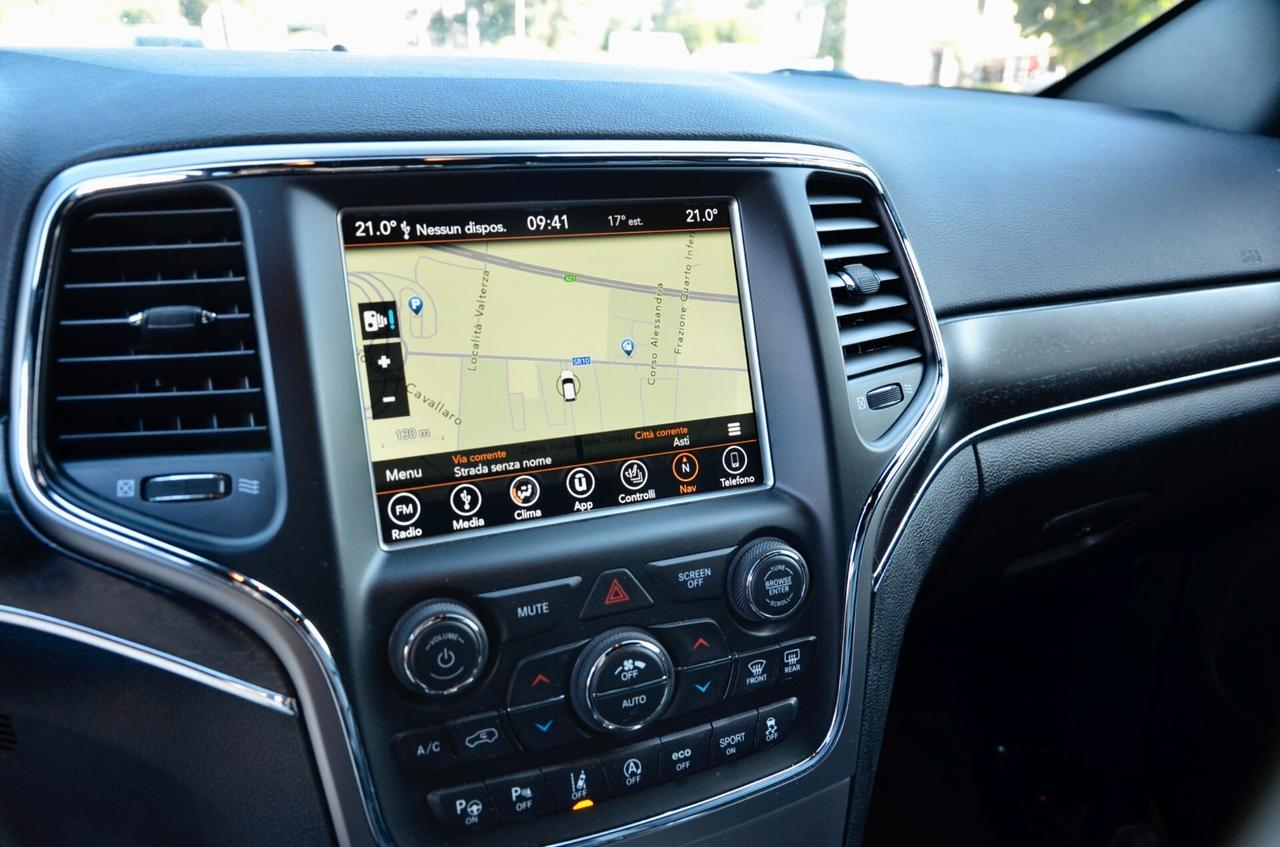 JEEP GRAND CHEROKEE 3.0 V6 mtj LIMITED 250cv AUTO, UFF ITALIANA, EURO 6D, KEYLESS, RETROCAMERA, FARI LED, 20", PERMUTE