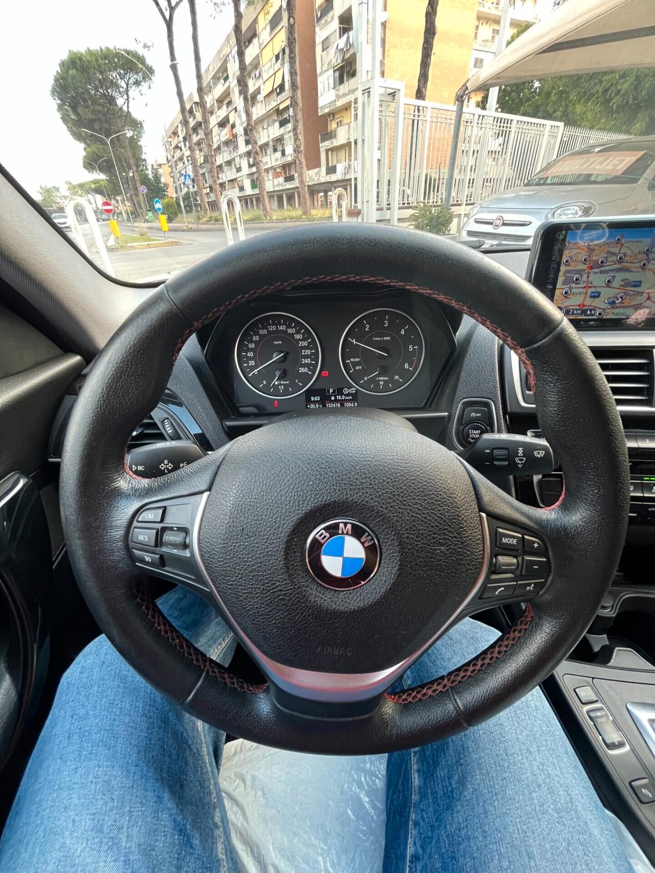 Bmw 116d CAMBIO AUTOMATICO UNICO PROPRIETARIO KM CERTIFICATI FULL OPTIONAL