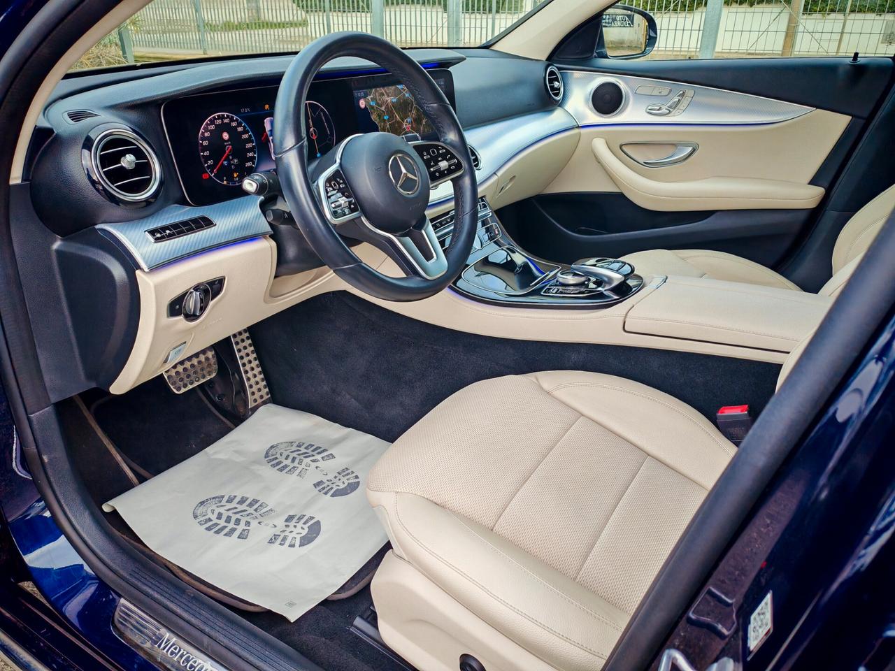 Mercedes-benz e 200d 57000km pelle navig cam