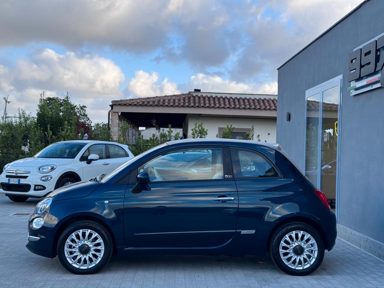 Fiat 500 C 1.0 Hybrid Lounge - COME NUOVA - COLORE BLU DIPINTO DI BLU