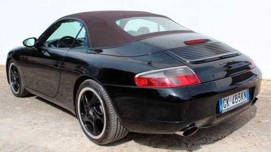 Porsche 911 Carrera cat Cabriolet 2000 da vetrina ISCRITTA ASI