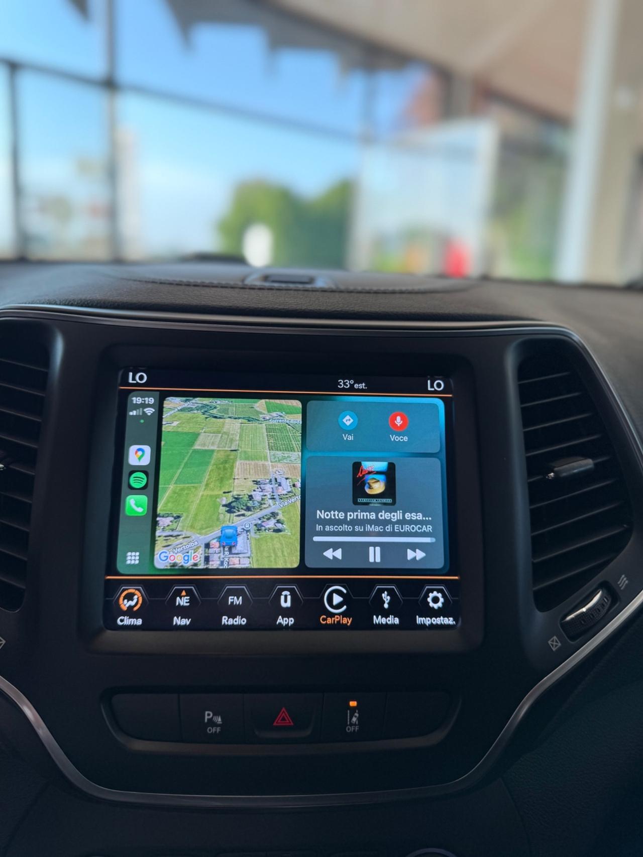 Jeep Cherokee 2.2 Mjt AWD 194CV Active Drive II Overland 11/2019 EURO 6B