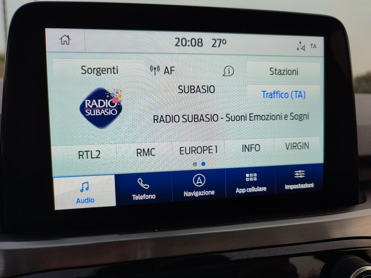 Ford Kuga TITANIUM 1.5 D 120 CV VEGLIA DIGITALE TELECAMERA