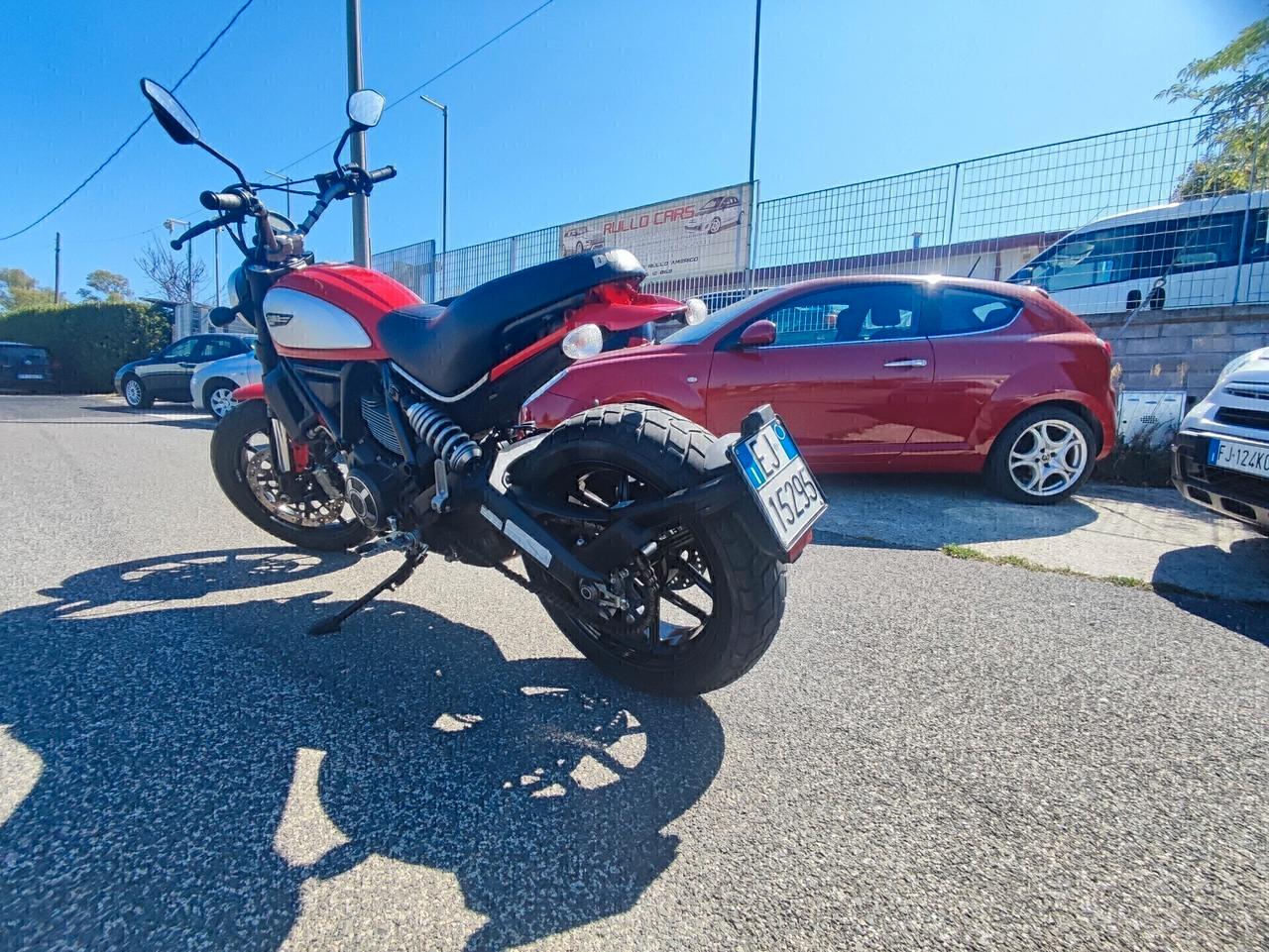 Ducati Scrambler icon red
