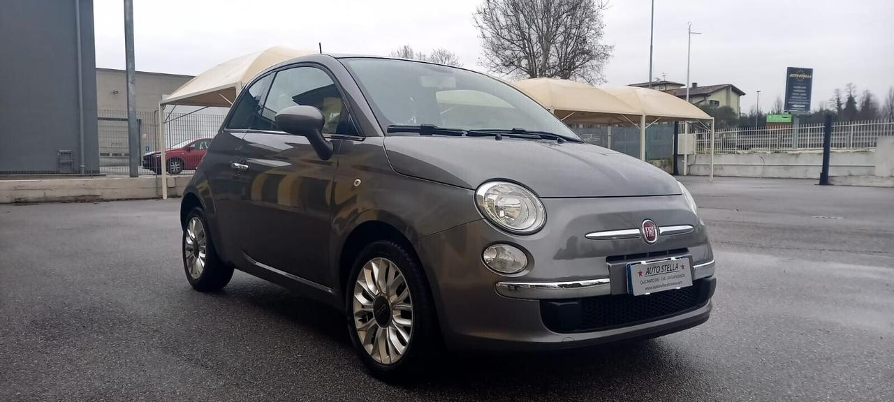 Fiat 500 1.2 Benzina Modello Lounge Totalmente Revisionata e Tagliandata SOLO 96.275 KM. Euro 6B anche per Neopatentati.