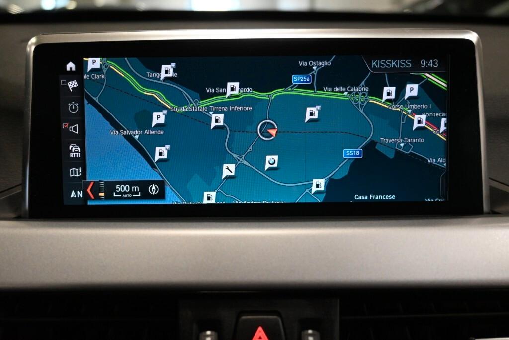 BMW X1 16D 115CV 6M. S-DRIVE BUSINESS ADVANTAGE ( FARI LED - CRUISE - NAVI - PARK ASSISTANT - TELECAMERA POST. )