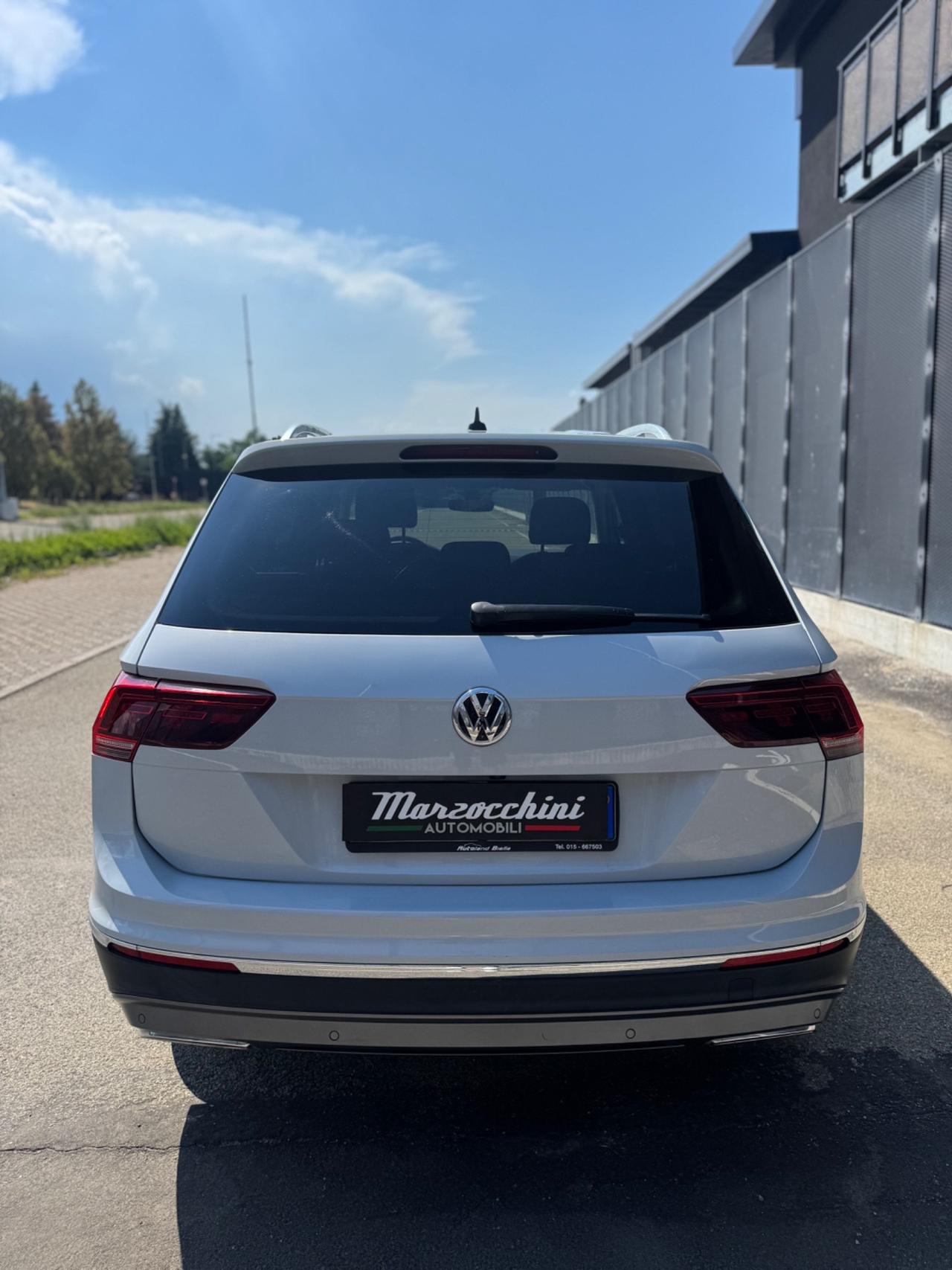 VOLKSVAGEN TIGUAN ALL SPACE 2.0 190 CV 4MOTION GANCIO TRAINO