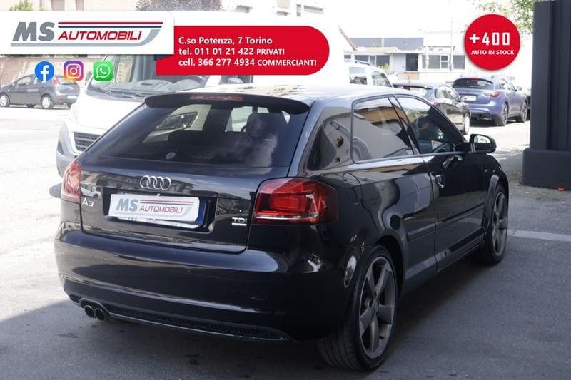 Audi A3 Audi A3 2.0 TDI 170 CV F.AP. QUATTRO S Line TETTO APRIBILE Unicoproprietario