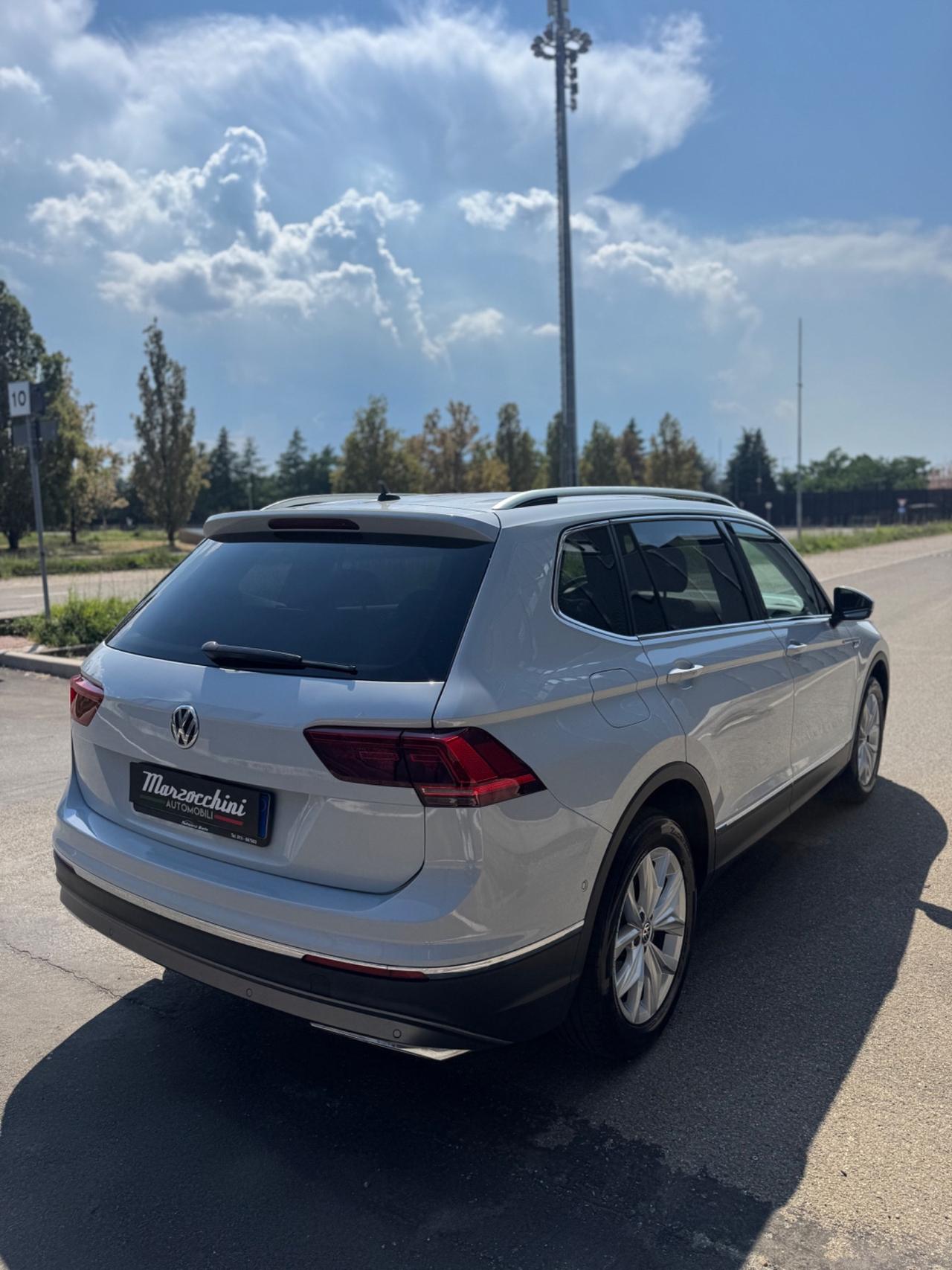 VOLKSVAGEN TIGUAN ALL SPACE 2.0 190 CV 4MOTION GANCIO TRAINO