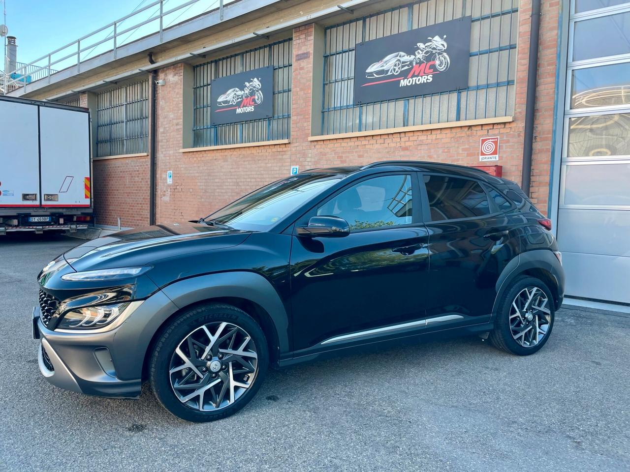 Hyundai Kona 1.6 HYBRID XLINE AUTOMATICA Safety Pack- TAGLIANDI UFFICIALI