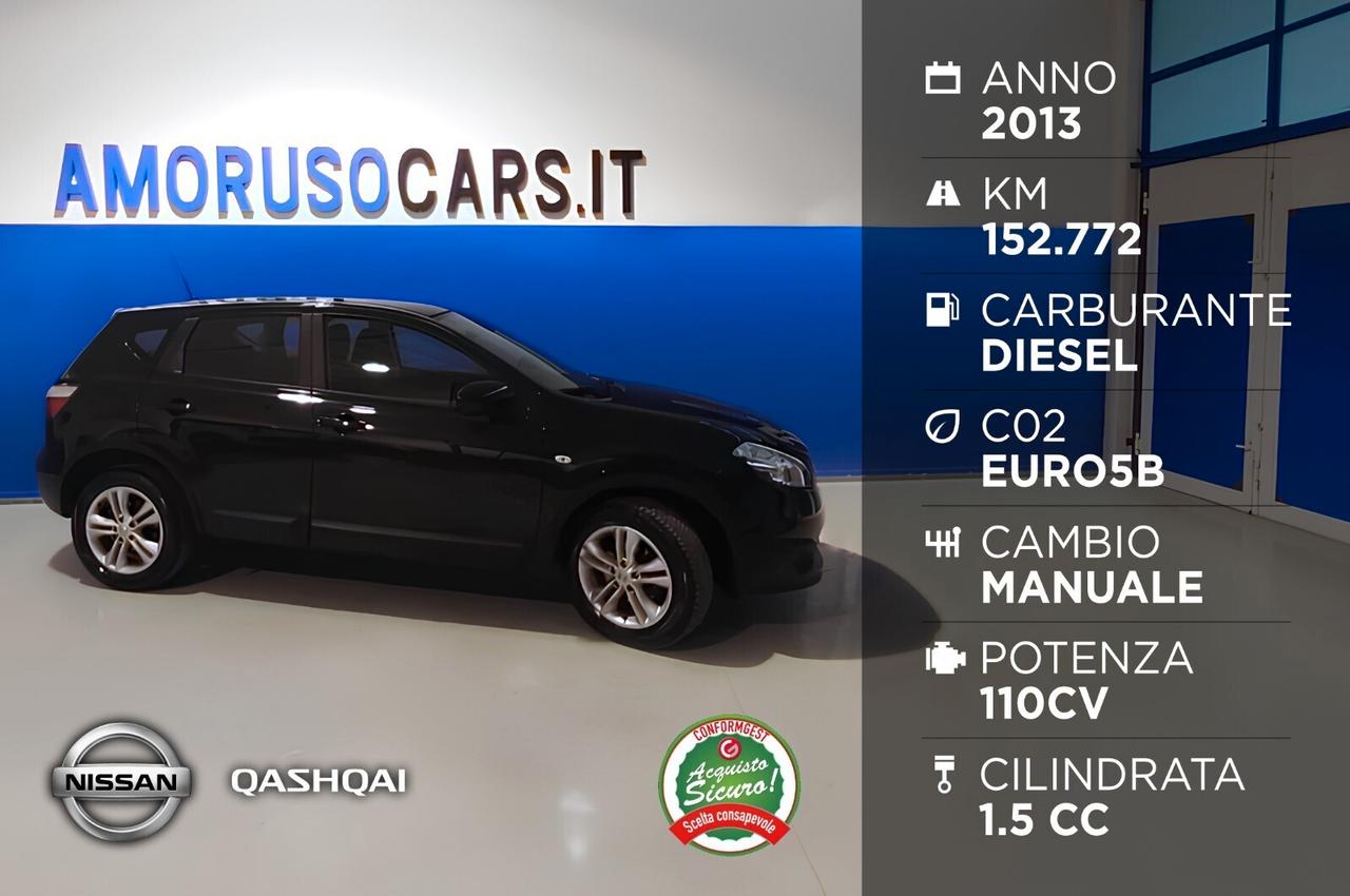 Nissan Qashqai Diesel 1.5 dCi DPF Tekna Anno 2013