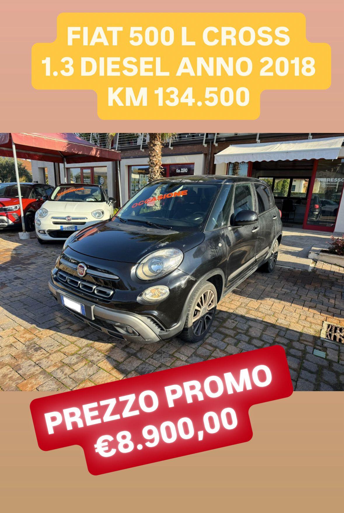Fiat 500L 1.3 Multijet 95 CV City Cross PREZZO PROMO: € 8.900,00