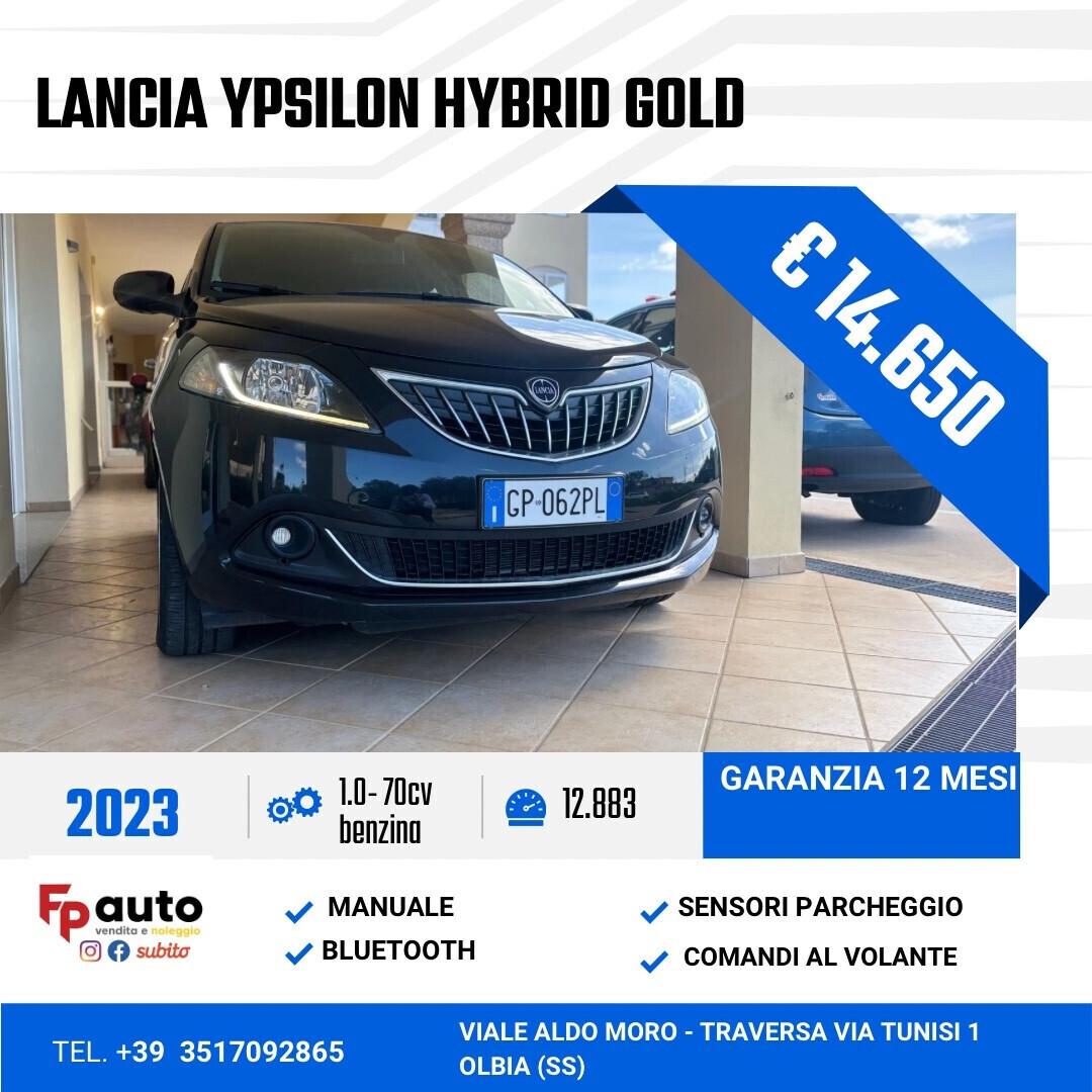 Lancia Ypsilon 1.0 FireFly 5 porte S&S Hybrid Gold