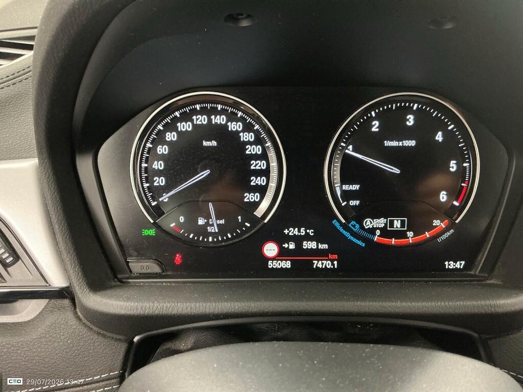 BMW X2 16D 115CV 6M. S-DRIVE BUSINESS ADVANTAGE ( FARI LED - PELLE - CRUISE - NAVI - PARK ASSISTANT )