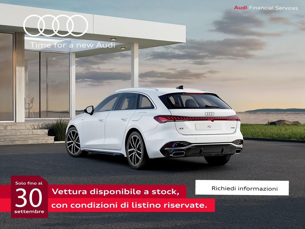 Audi A5 avant 2.0 e-hybrid s line edition quattro 299cv s-tronic