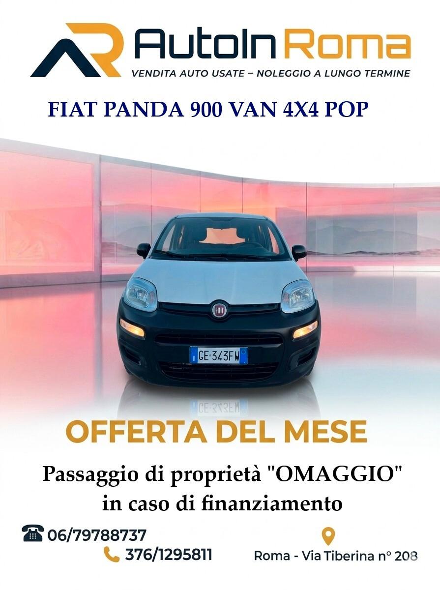 Fiat Panda 0.9 TwinAir Turbo S&S 4x4 Pop Van 2 posti IVA inclusa (PROMO MESE)