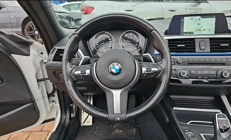 Bmw 220d Cabrio MSPORT 190cv STEPTRONIC PELLE NAVY LED 18