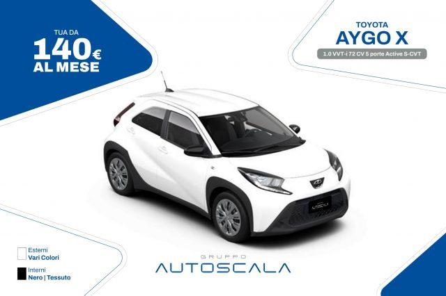 TOYOTA Aygo X 1.0 VVT-i 72 CV 5 porte Active S-CVT