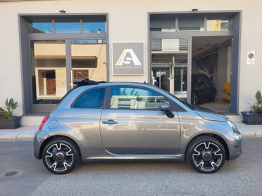 Fiat 500 1.2 S Cabrio+Navy+U-Connecta+Radio Dab...