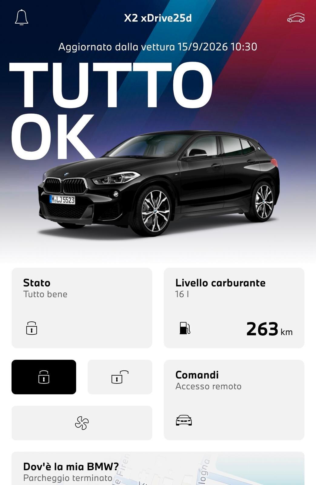 BMW X2 xDrive25d 231cv Msport con GARANZIA UFFICIALE BMW