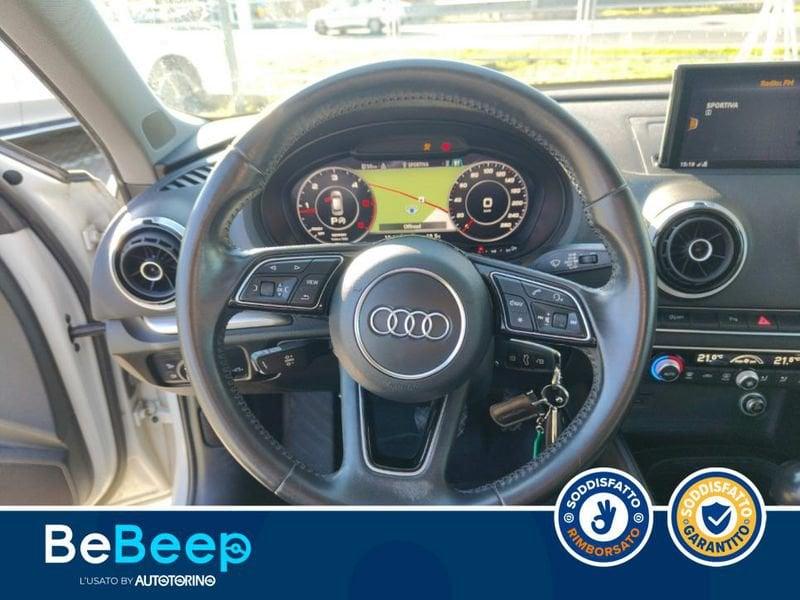 Audi A3 SPORTBACK 2.0 TDI BUSINESS 150CV S-TRONIC