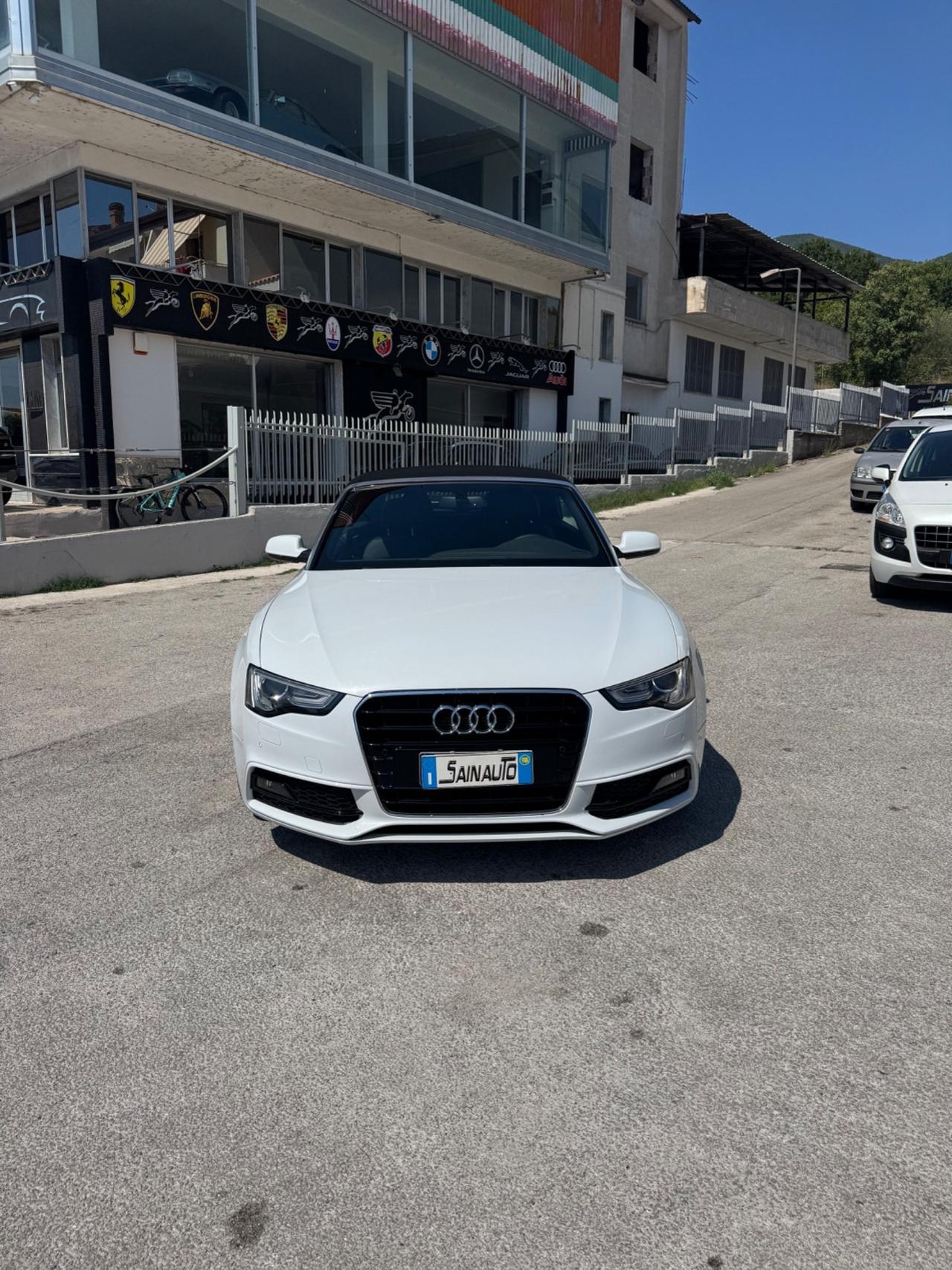 Audi A5 Cabrio 2.0 TDI 190cv Sline GARANZIA