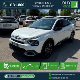 Citroën e-C4 X motore elettrico 100kW Shine (136 CV)