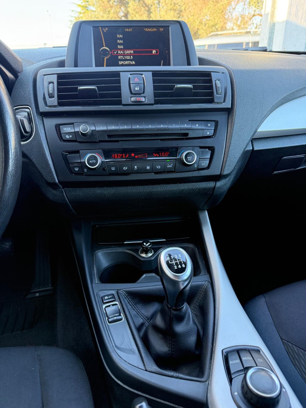 Bmw 118d 5p. Sport,Climatronic bizona,Xeno+Led,cerchi in lega,sensori di parcheggio,ecc.