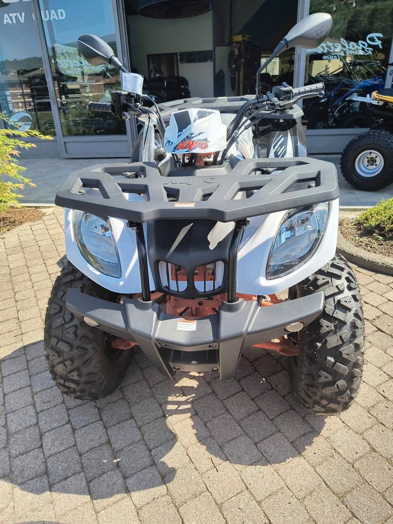 Quad kayo au 200 agricolo trattore targa gialla