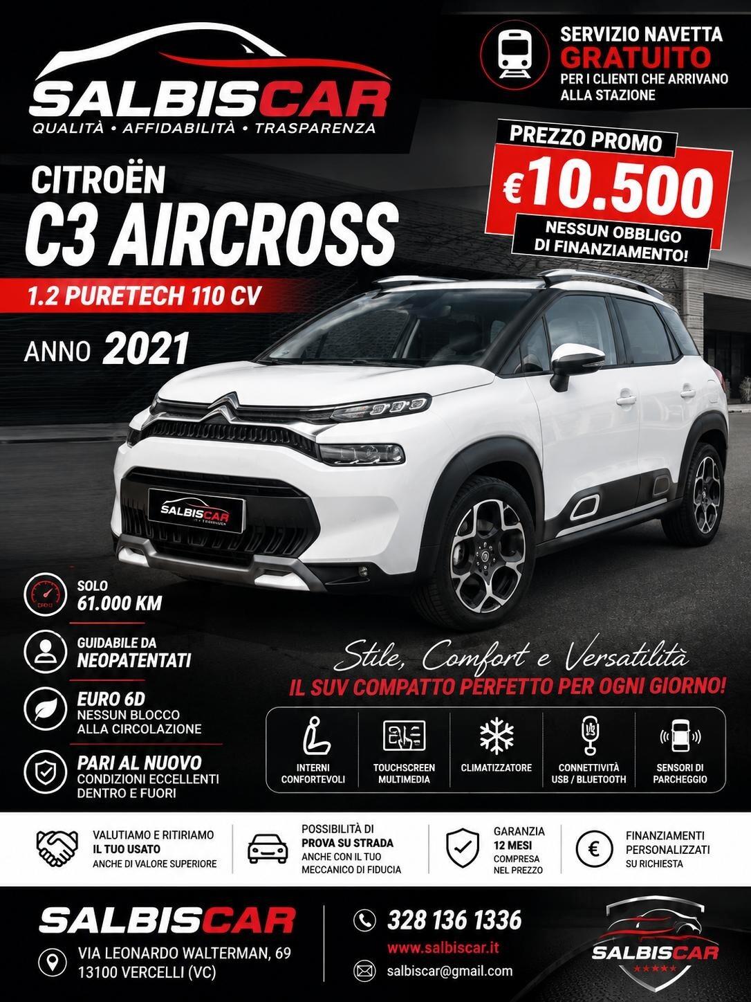 Citroen C3 Aircross PureTech 110 S&S Feel