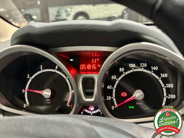 FORD Fiesta 1.2 82CV 5p. Titanium *NEOPAT*UNIPROPRIETARIO*