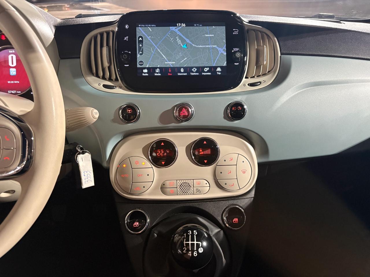 Fiat 500 1.0 Hybrid Pack Premium KM CERTIFICATI