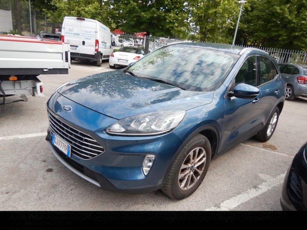 FORD KUGA 2.0 ECOBLUE HYBRID 150CV 6M. 2WD TITANIUM BUSINESS ( FARI LED - COCKPIT - CRUISE - NAVI - MIRROR - PDC - TELECAMERA POST. )