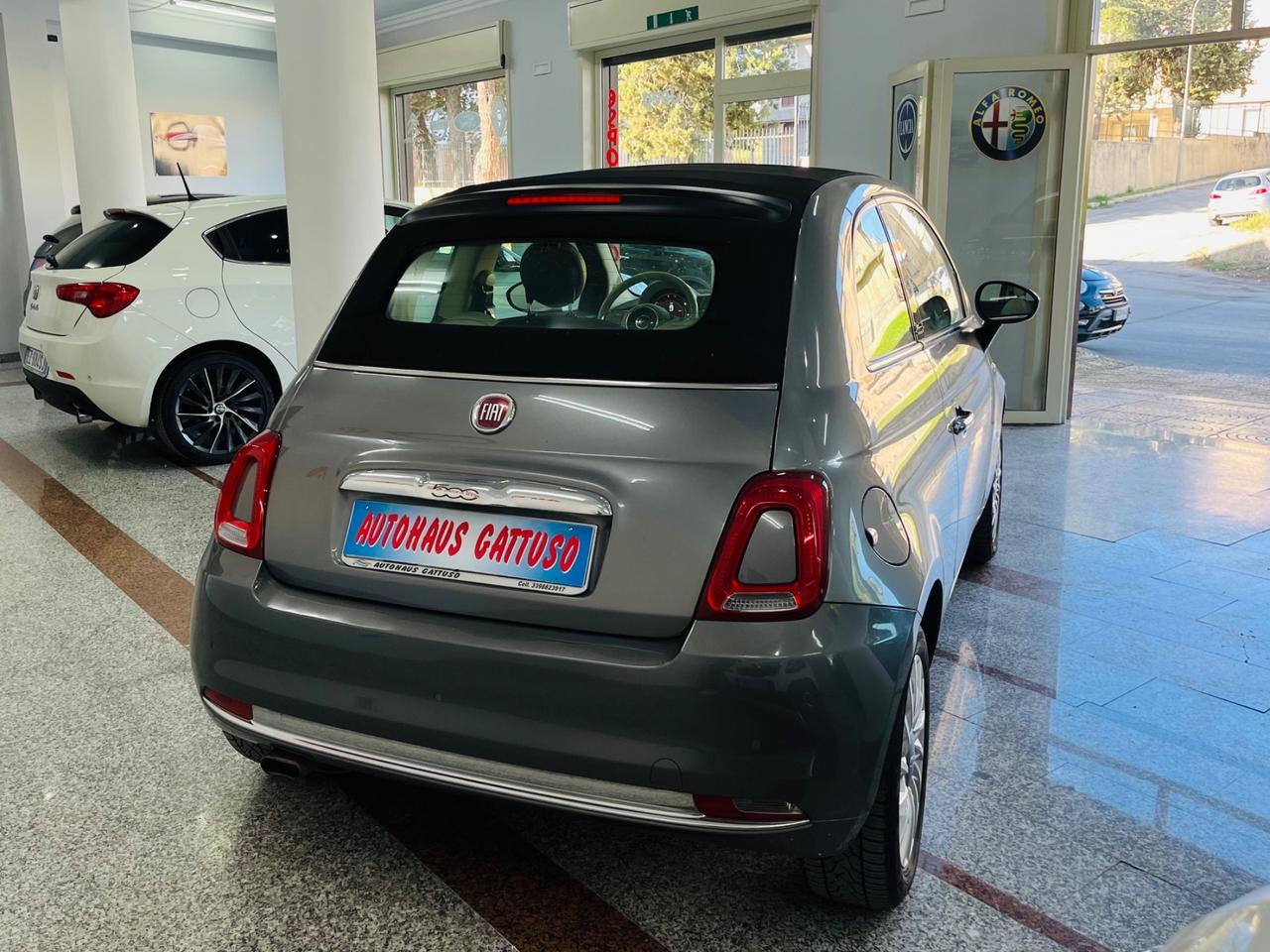 Fiat 500 C 1.2 Lounge 69cv anno 2016