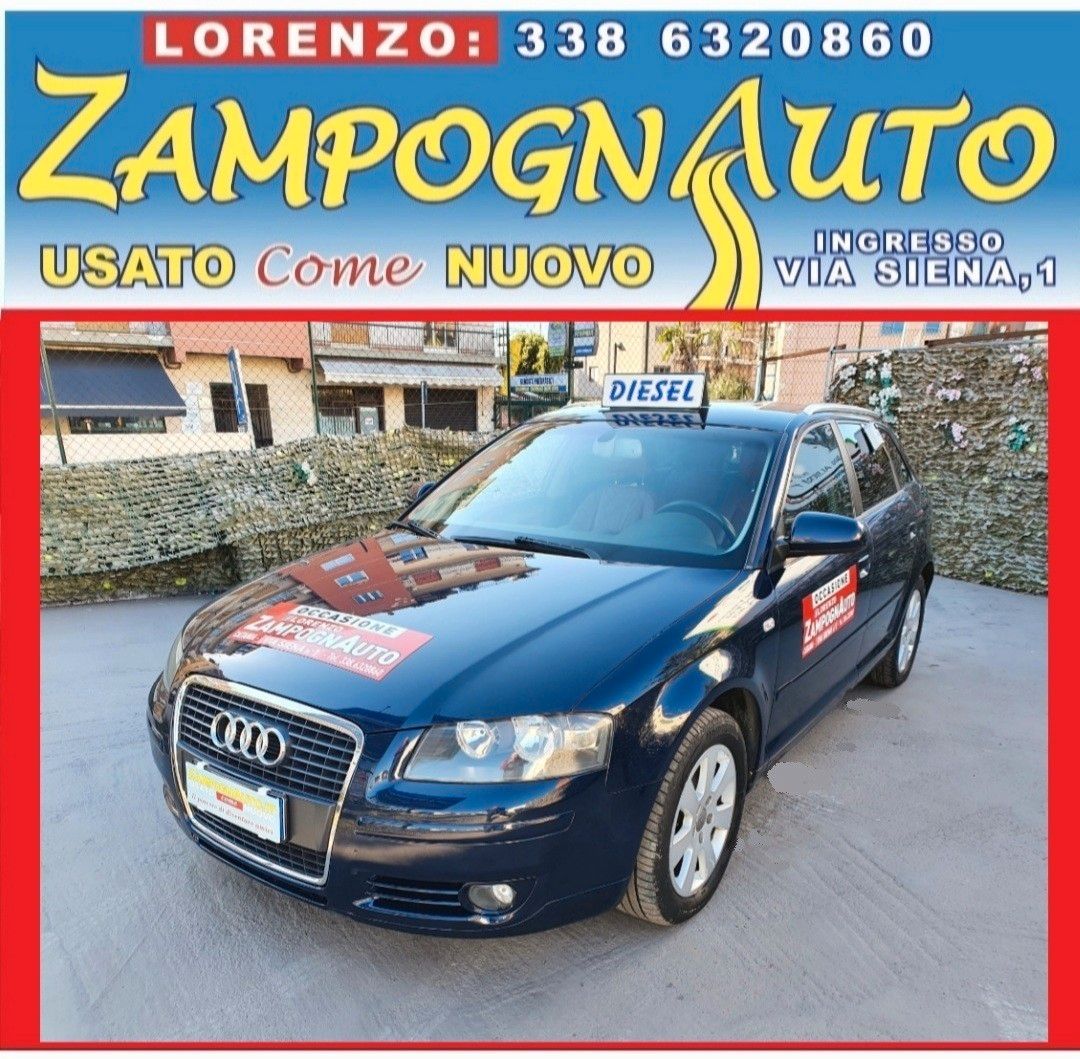 Audi A3 2.0 16V TDI 140Cv SPORTBACK ZAMPOGNAUTOCATANIA