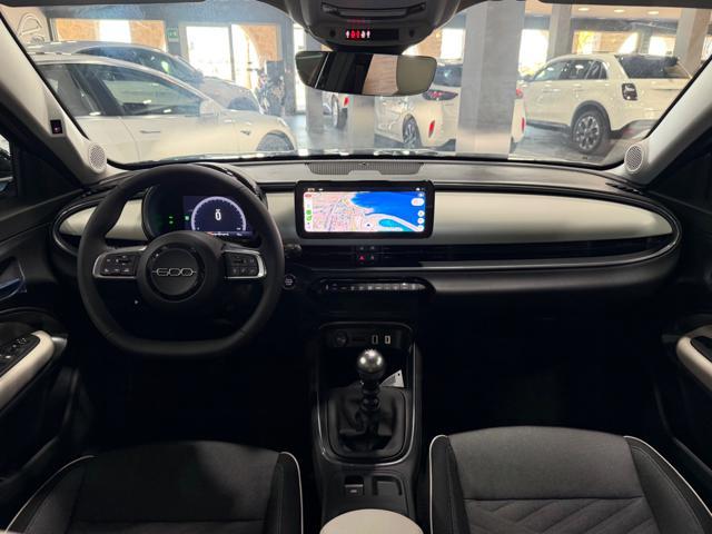 FIAT 600 KM0 LA PRIMA 100CV+CARPLAY WI-FI+18''+RCAM+2PDC