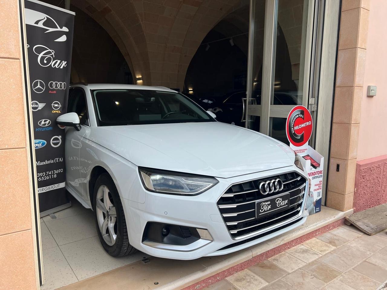 AUDI A4 AVANT 35 BUSINESS ADVANCED 2.0 TFSI S-TRONIC NAVI LED CRUISE ANNO 2020