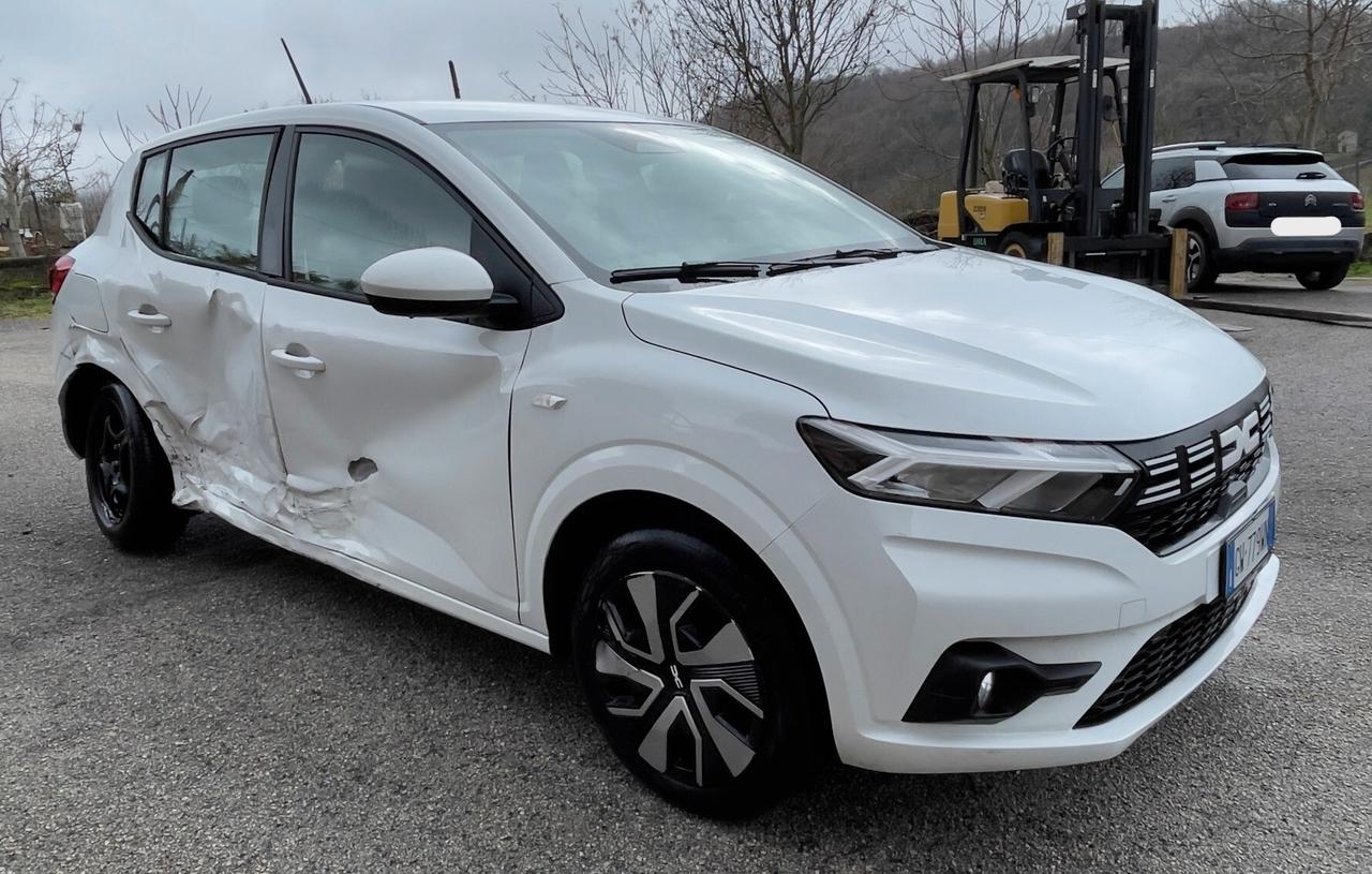 Dacia Sandero 1.0 TCe ECO-G -2025 Incidentata