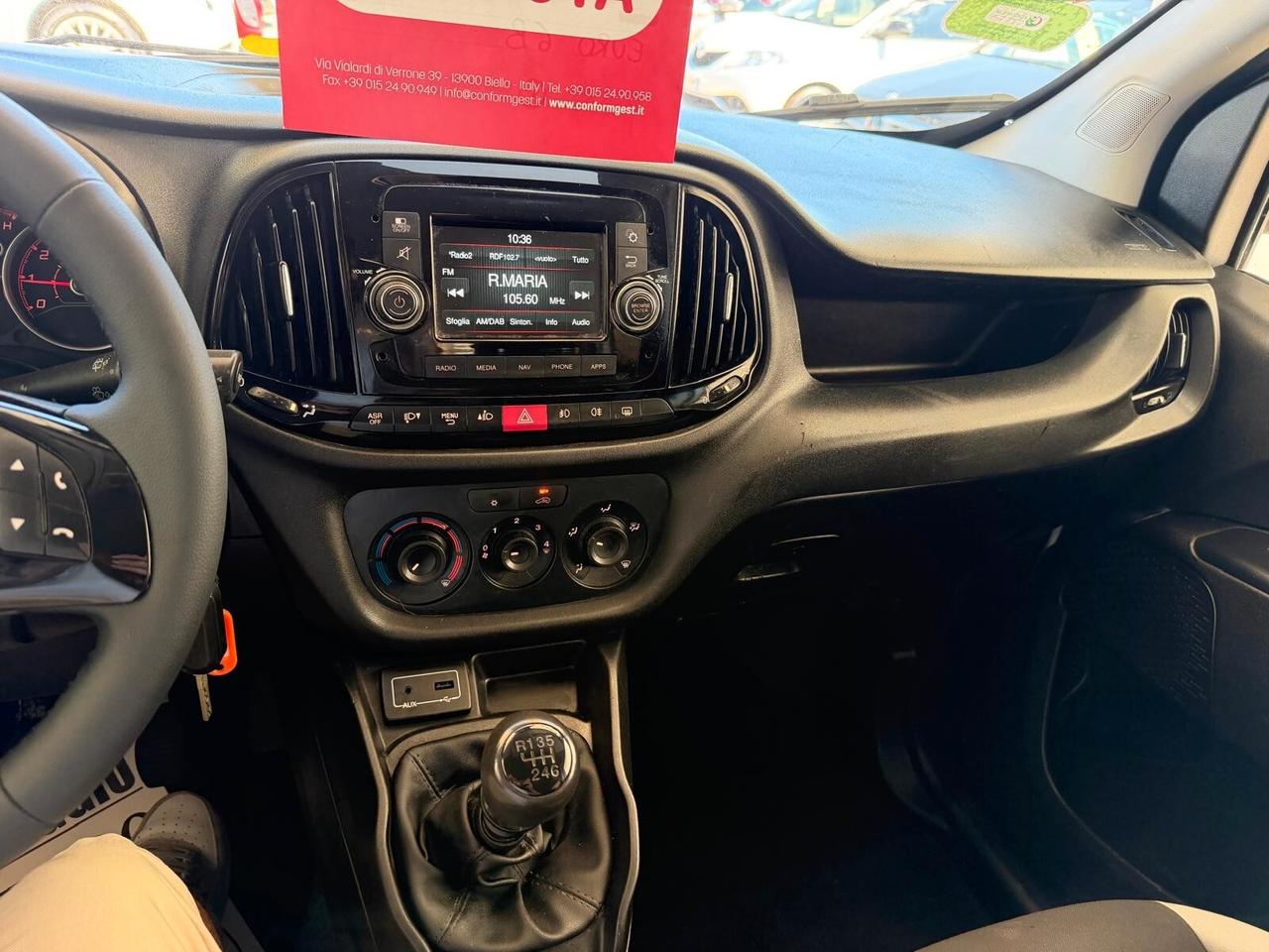 FIAT DOBLO 1.6 DIESEL 105CV AUTOCARRO FINESTRATO