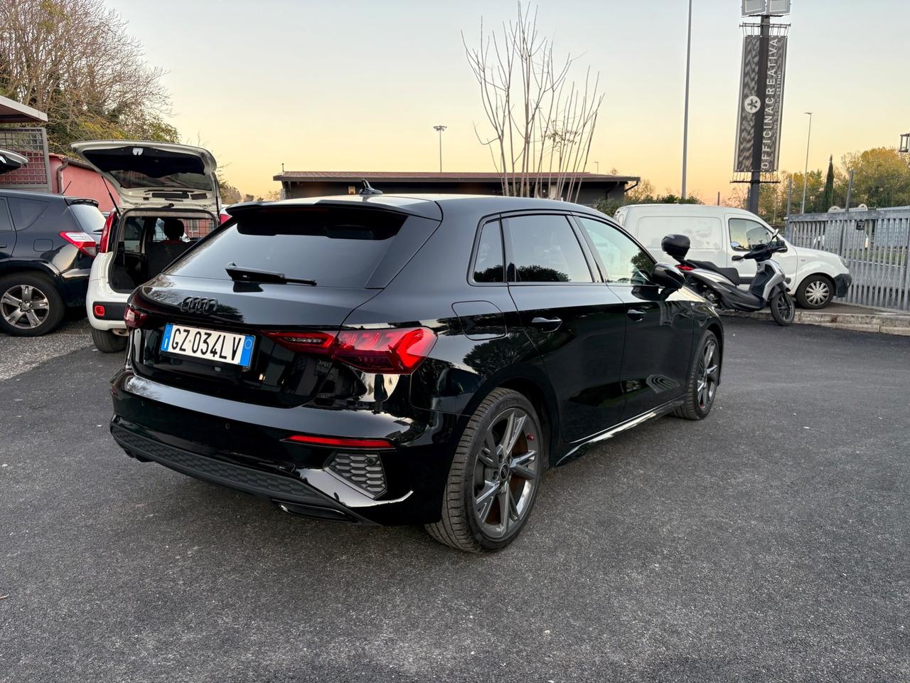 Audi A3 SPB 35 TFSI S tronic line edition Ed Black B&O Led Dynamic Permute Rate Garanzia