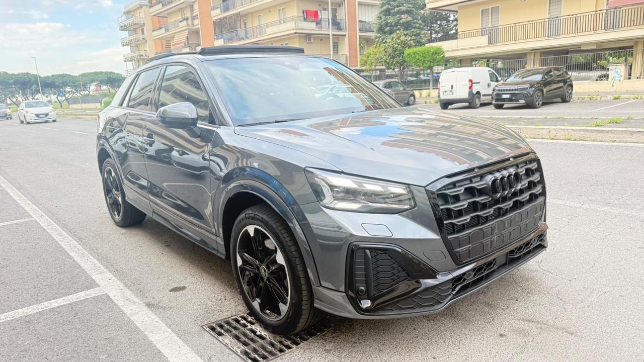 Audi Q2 35 TDI quattro S tronic line Edition LED TETTO MTRIC KAMERA CERCHI 19 PELLE PACCHETTO SPORT PDC