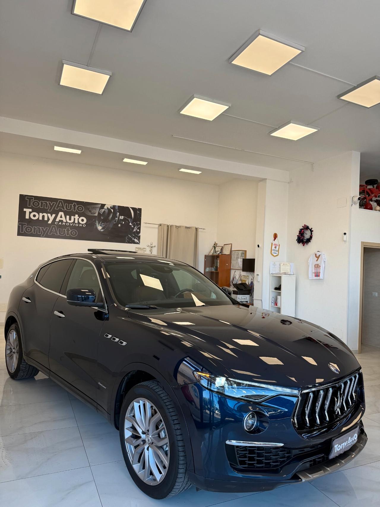 Maserati Levante 3.0 V6 Granlusso 250cv auto TETTO APRIBILE,APPLE CARPLAY,TELECAMERA,NAVIGATORE,PELLE